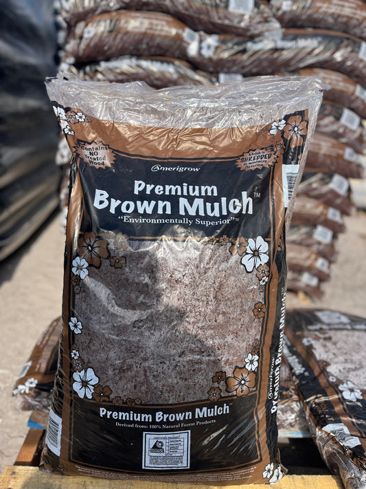 Bagged: Brown Mulch LABOR DAY SALE