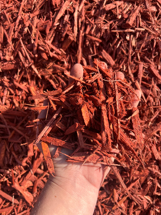 Bulk: Red Mulch LABOR DAY SALE