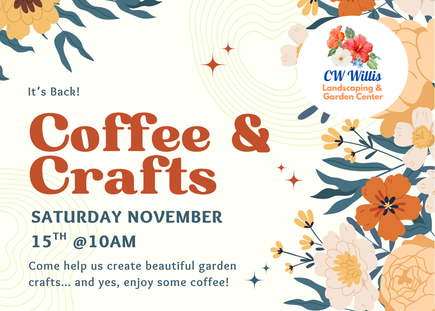 Coffee and Crafts Class